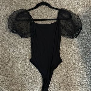 Altard State puff sleeve body suit - medium